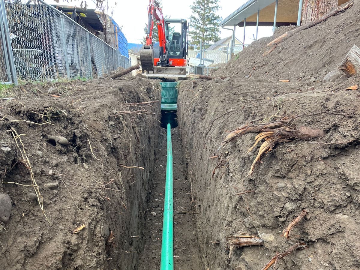 Sewer & Water Line Installation in Stevensville